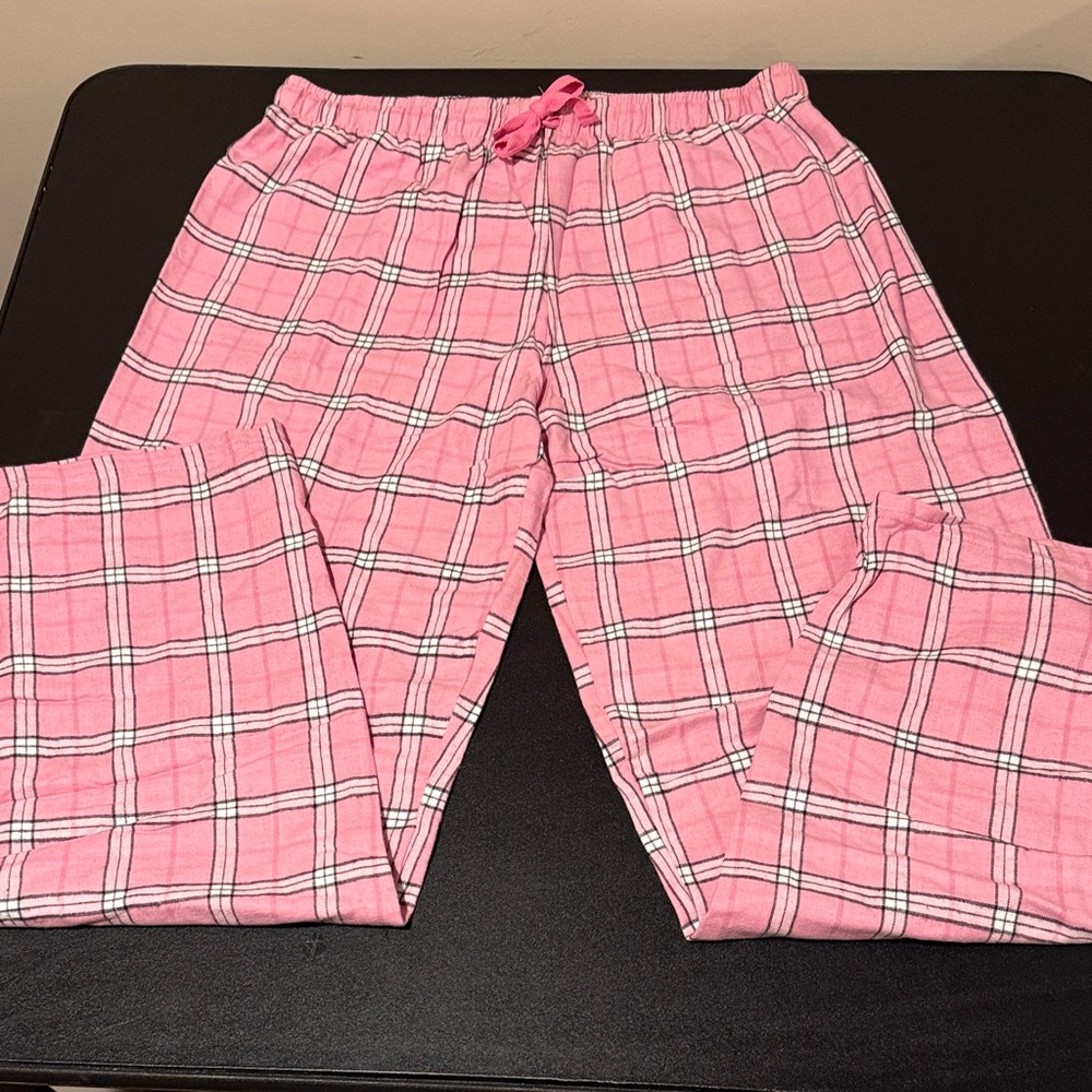 Plaid Pink Women’s Pajama Pants